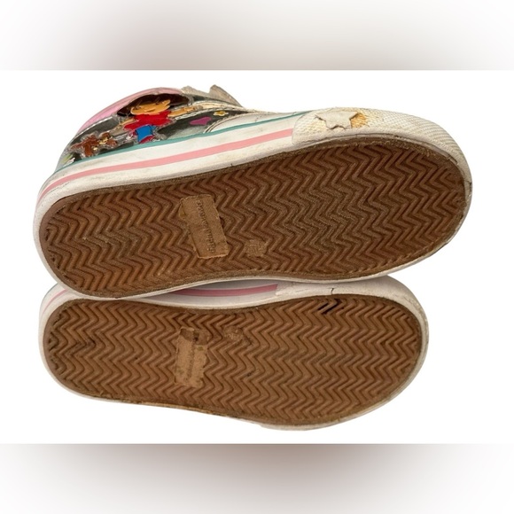 Vintage Retro 2000s Y2K Dora The Explorer  Puppy Toddler Girl Shoes Size 7.5 - Picture 9 of 11